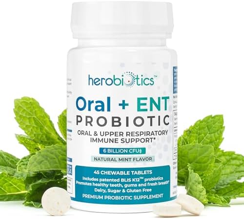 Probióticos Orales para Mejorar el Aliento, Gingivitis, Garganta Inflamada y Piedras en las Amígdalas - 6 Bn CFU con Lactobacillus Reuteri, L. - imagen 1