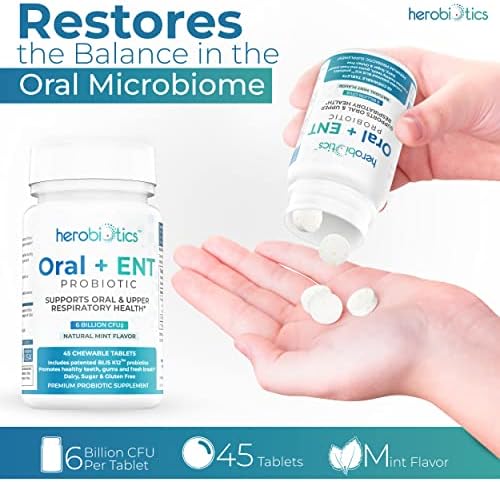 Probióticos Orales para Mejorar el Aliento, Gingivitis, Garganta Inflamada y Piedras en las Amígdalas - 6 Bn CFU con Lactobacillus Reuteri, L. - imagen 2