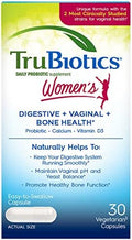TruBiotics Probiótico para Mujeres, Salud Digestiva, Vaginal y Ósea, con Bifidobacterias, Suplemento Diario de 30 Cápsulas - imagen 1