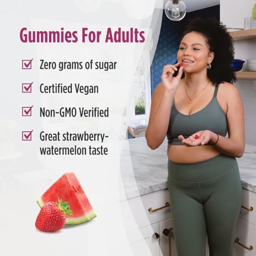 Gomitas Probióticas Sin Azúcar Nordic Naturals - Sabor Fresa Sandía - 40 Gomitas - Apoya la Salud Digestiva e Inmunológica - No GMO - Veganas - imagen 4