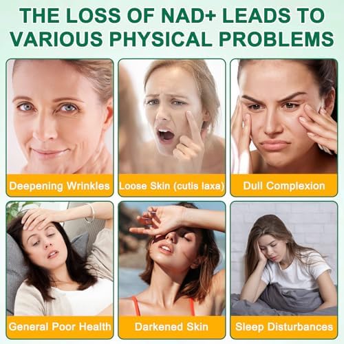Suplemento de NAD 120 Cápsulas, Ribósido de Nicotinamida Liposomal, Resveratrol, Quercetina, 910mg para Hombres y Mujeres, Anti-Envejecimiento y - imagen 7