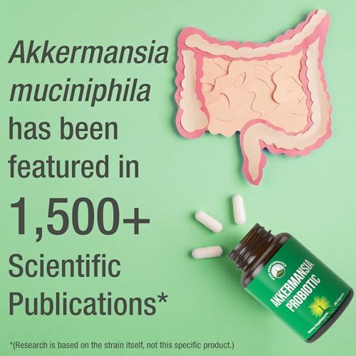 Probiótico Akkermansia de Peak Performance para Aumentar la Producción de GLP-1 - Alta Potencia con Fibra Prebiótica para la Salud Digestiva - - imagen 7