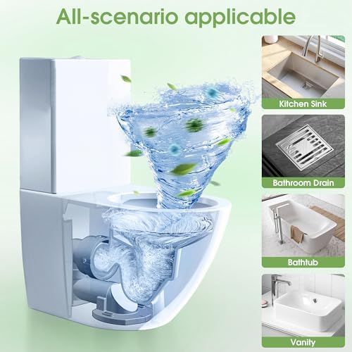 Limpiador de Desagües MOSAMNI, 268g de Partículas Sólidas, Desatascador Rápido para Lavabos, Bañeras y Duchas - imagen 6