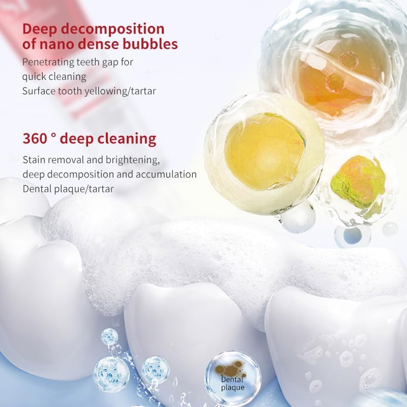Pasta de Dientes Blanqueadora SP-8 con Probióticos - Salud Dental y de Encías - Sin Flúor, Sabor Doble Menta, Frescura Duradera (4) - imagen 4