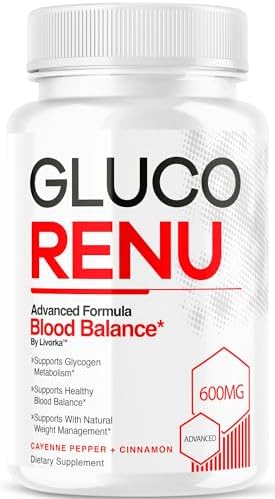 Cápsulas Gluco Renu - Suplemento Natural GlucoRenu, Fórmula Premium, 30 Cápsulas para 1 Mes de Soporte Glucémico - imagen 1