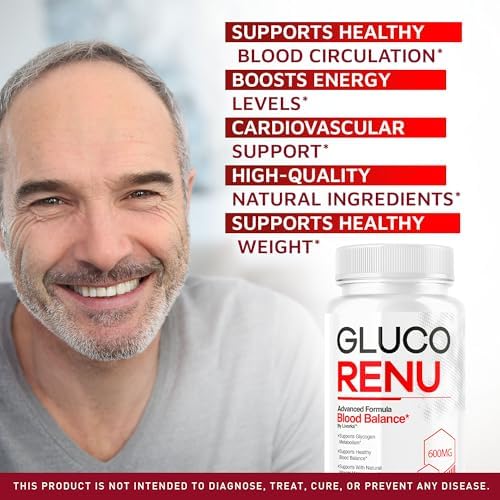 Cápsulas Gluco Renu - Suplemento Natural GlucoRenu, Fórmula Premium, 30 Cápsulas para 1 Mes de Soporte Glucémico - imagen 2