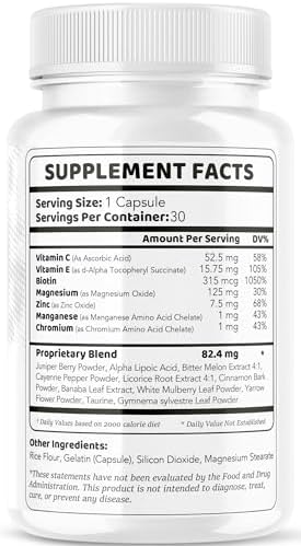 Cápsulas Gluco Renu - Suplemento Natural GlucoRenu, Fórmula Premium, 30 Cápsulas para 1 Mes de Soporte Glucémico - imagen 7