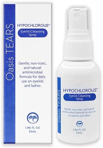 OT7400 - Spray Limpiador para Párpados y Pestañas Oasis TEARS HYPOCHLOROUS® | Ácido Hipocloroso | Suave y No Tóxico | 1.86 FL OZ (55 mL) - imagen 1