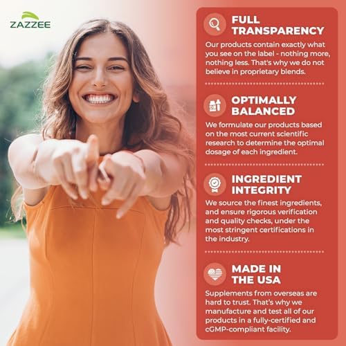 Zazzee GSE, Extracto de Semilla de Pomelo Líquido Triple Fuerza 3X, 4 Onzas, 500 Porciones, 300 mg por Porción, Vegano, Sin Gluten, Natural, Hecho en - imagen 7