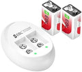 Baterías recargables EBL de 9V Li-ion con cargador, 600mAh, paquete de 2 celdas de 9 Voltios - imagen 1