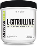 L-Citrulina NutraBio, Aminoácido en Forma Libre, 5.3 oz (150 g) - imagen 1