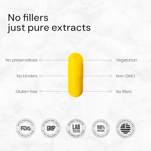 Suplemento Orgánico de Berberina HCL ACEWORKZ 1200mg - Apoya Niveles Saludables de Azúcar en Sangre y Metabolismo - Absorción Mejorada con BioPerine® - imagen 3
