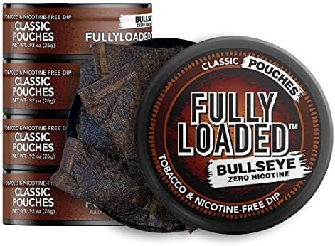 Pouches Bullseye Clásicos Sin Nicotina y Tabaco, Sabor Exclusivo, Alternativa para Masticar - 5 Latas - imagen 1