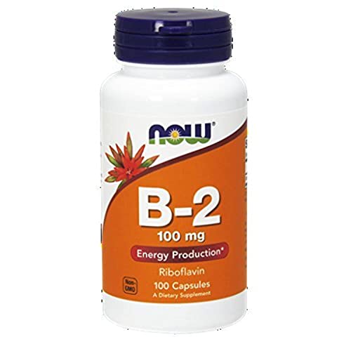 NOW Vitamina B-2 (riboflavina) 100mg, 100 Cápsulas (Paquete de 3) - imagen 5
