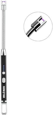 Encendedor de Parrilla GRILLMATIC Recargable, Flexible, a Prueba de Viento, Sin Butano, Electrónico, Flameless, USB - imagen 3