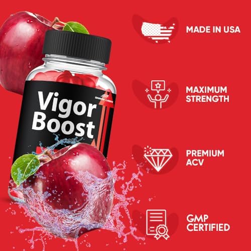 Gomitas VigorBoost (1 Paquete) - Suplemento de Máxima Potencia, Gomitas de Vitaminas Naturales Avanzadas - imagen 2