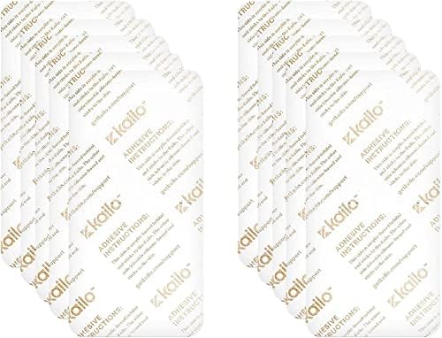 Parche Adhesivo Kailo - Adhesivos Doble Cara para el Parche Kailo - Suave, Sensible y Reposicionable - Paquete de 10 Unidades - imagen 1