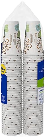 Vasos de Papel Aislados Dixie PerfecTouch para Bebidas Calientes/Frías, Coffee Haze, 16 Oz (144 Piezas) - imagen 3