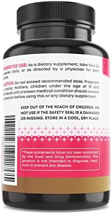 Suplemento de Myo y D-Chiro Inositol Ancient Bliss, 40 a 1, Apoya la Función Ovárica en Mujeres, Vitamina B8 para Regular el Ciclo Menstrual, 2050mg - imagen 6