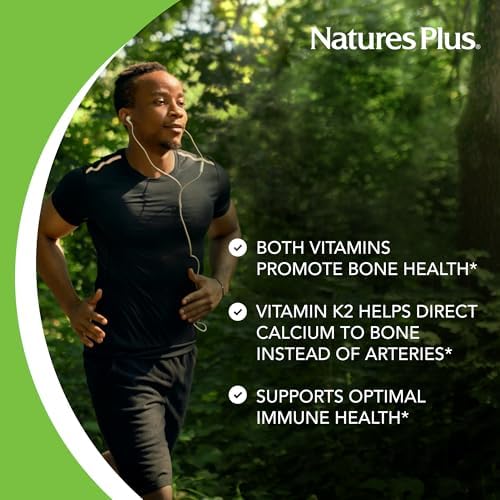 NaturesPlus Source of Life Garden Vitamina D3 y K2 - 60 Cápsulas - Apoyo al Sistema Inmunológico y Huesos - Orgánico, Vegano, Sin Gluten - 60 - imagen 4