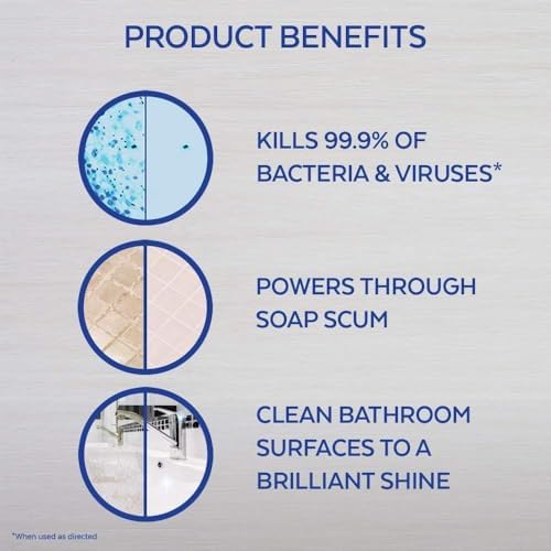 Lysol Removedor de Moho y Hongos, Paquete de 2 Limpiadores para Baño, Blanquea y Elimina Manchas en Azulejos, 32 oz. Cada uno - imagen 3