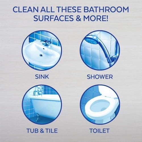 Lysol Removedor de Moho y Hongos, Paquete de 2 Limpiadores para Baño, Blanquea y Elimina Manchas en Azulejos, 32 oz. Cada uno - imagen 4
