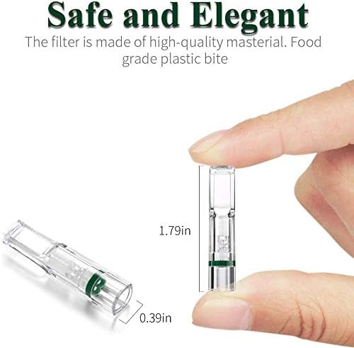Filtros Desechables ZOBO para Cigarrillos - Tres Capas Microporosas, Reducción de Alquitrán y Manchas de Humo (120 por Paquete) Diseño Elegante y - imagen 3