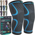 Faja de Compresión para Rodilla Modvel para Hombres y Mujeres, Paquete de 2, Soporte para Dolor de Rodilla, Ideal para Correr y Lesiones - imagen 1