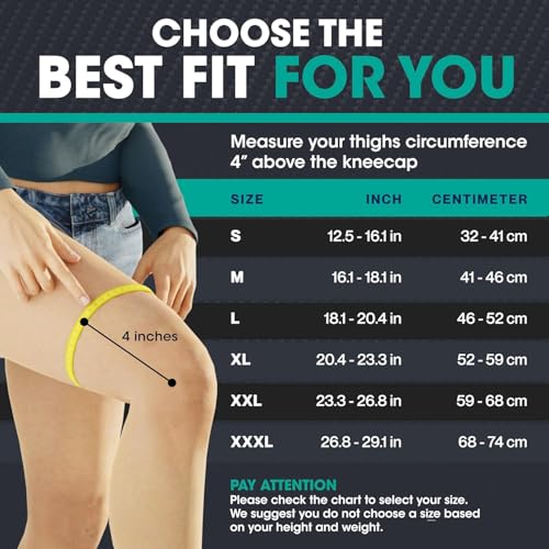 Faja de Compresión para Rodilla Modvel para Hombres y Mujeres, Paquete de 2, Soporte para Dolor de Rodilla, Ideal para Correr y Lesiones - imagen 5