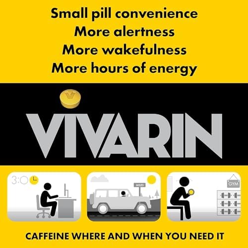 Vivarin Ayuda para la Alerta, 40 Tabletas (Paquete de 4) - imagen 4