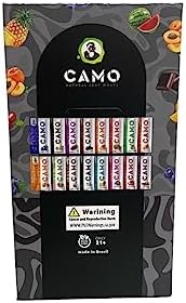 Caja Variada de 25 Piezas de Wraps Naturales CAMO Wraps Afghan con Hojas - imagen 2