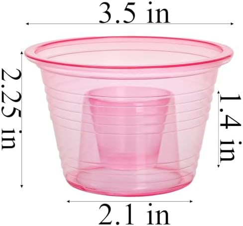 Paquete de 200 Vasos Plásticos Bomber Coloch, Vasos Desechables de Colores Variados para Bebidas, Shots y Fiestas - imagen 2
