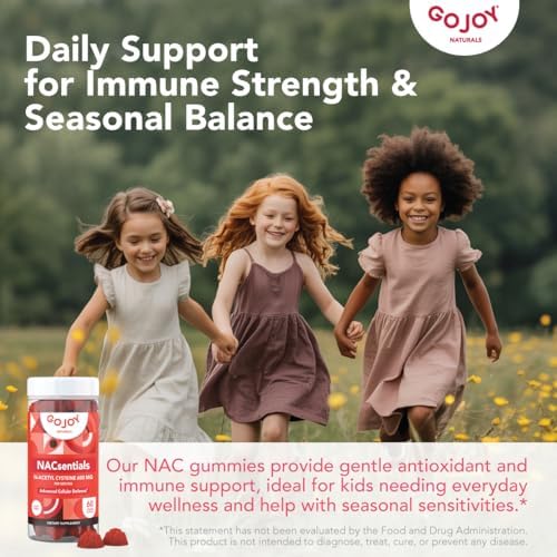 GOJOY NACsentials Gominolas 7 en 1 de NAC 600mg – Apoya Glutatión, Hígado y Bienestar Antioxidante – N-Acetil Cisteína con Vitamina C, ALA, - imagen 2