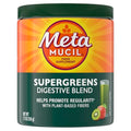 Metamucil Greens Polvo SuperFood Suplemento de Fibra para la Salud Digestiva, Sabor Kiwi Manzana, 3g de Fibra por Porción, 42 Porciones, Libre de - imagen 1