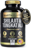 Cápsulas de Shilajit y Tongkat Ali para Hombres y Mujeres – Shilajit Puro con Alta Potencia de Ácido Fulvico y Minerales – Soporte Natural de - imagen 1