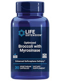 Suplemento de Hígado y Desintoxicación Life Extension Optimized Broccoli con Mirozina, 30 Cápsulas Vegetarianas, No Transgénicas y Sin Gluten - imagen 1