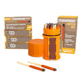 Kit de Fósforos UCO a Prueba de Tormentas, Impermeable y a Prueba de Viento con 4 Paquetes de Fósforos de Repuesto - imagen 4