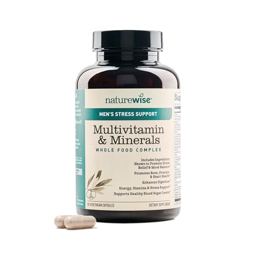 Multivitamínico NatureWise para Hombres + Soporte para el Estrés + Minerales Iónicos Fulvicos + Probióticos para Inmunidad y Salud Masculina - 60 - imagen 3