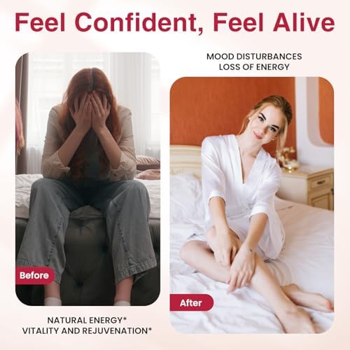 Suplemento de Libido para Mujeres con 1500mg de Maca y 1000mg de Ashwagandha, Vitamina D y B6, Energía y Ánimo - Potente Aumento de Libido Femenina + - imagen 6