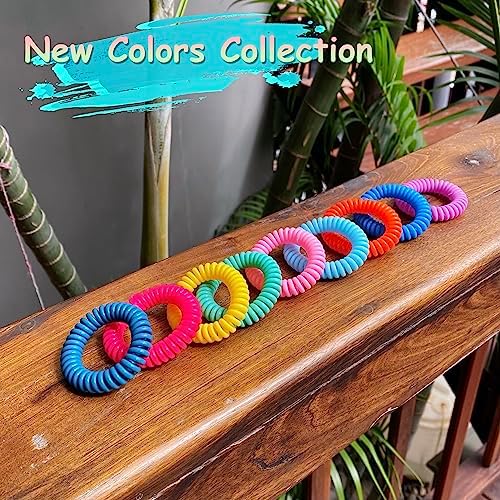 54 Pulseras Repelentes de Mosquitos Sin DEET + 60 Parches Antimosquitos para Niños y Adultos, Ideal para Camping, Pesca y Viajes - imagen 2