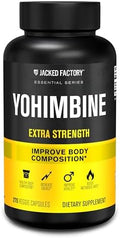 Suplemento Jacked Factory Yohimbina Extra Fuerte, 270 Cápsulas - Extracto Premium de Corteza de Yohimbe para Usuarios Avanzados - Recomposition - imagen 1