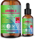 Gotas Líquidas Fórmula AREDS 2, Suplemento Avanzado de Vitaminas para los Ojos 11 en 1 con Luteína, Zeaxantina, Arándano y Omega-3 para la Salud - imagen 1