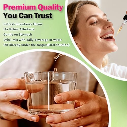 Gotas Líquidas Fórmula AREDS 2, Suplemento Avanzado de Vitaminas para los Ojos 11 en 1 con Luteína, Zeaxantina, Arándano y Omega-3 para la Salud - imagen 6