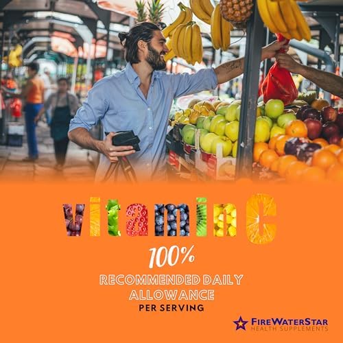 Vitamina C Líquida - 4oz - 120 Porciones - Orgánica, No GMO - Adultos y Niños - 99% Ácido Ascórbico Puro - Gotas de Vitamina C - Soporte - imagen 3