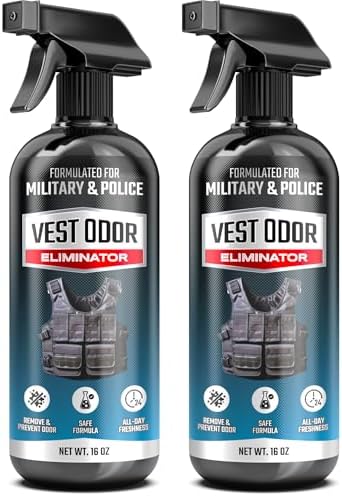 Spray Removedor de Olores FORTIVO para Chalecos, No Tóxico, Sin Residuos, Aroma Duradero, Paquete de 2 - imagen 1