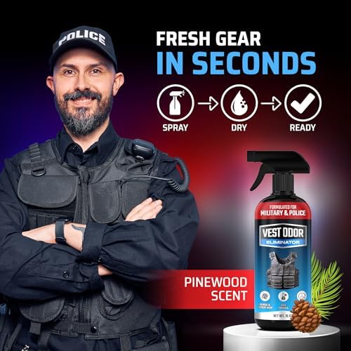 Spray Removedor de Olores FORTIVO para Chalecos, No Tóxico, Sin Residuos, Aroma Duradero, Paquete de 2 - imagen 4