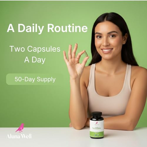 Cápsulas Orgánicas de Menta Verde Aluna Well – 1000mg Suplemento Herbal Vegano y No Transgénico – Bienestar Diario y Equilibrio – Alternativa al Té - imagen 7