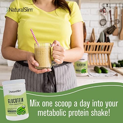 Suplemento Prebiótico NaturalSlim con Almidón Resistente, Harina de Plátano Verde Orgánica y Mezcla de Almidón de Guisante - Glucotein en Polvo - Sin - imagen 6