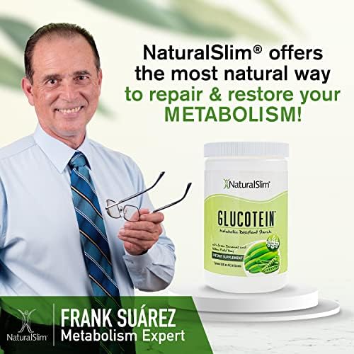 Suplemento Prebiótico NaturalSlim con Almidón Resistente, Harina de Plátano Verde Orgánica y Mezcla de Almidón de Guisante - Glucotein en Polvo - Sin - imagen 7