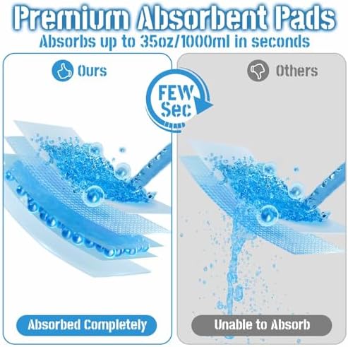 Paquete de 60 Forros Desechables para Inodoro Hlinakrbcs con Almohadillas Absorbentes (Fragancia a Limón), Ideal para Baños Portátiles, Sillas de - imagen 4